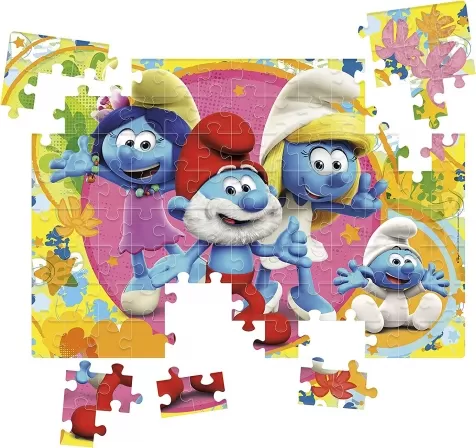 i puffi - puzzle 104 pezzi: 3