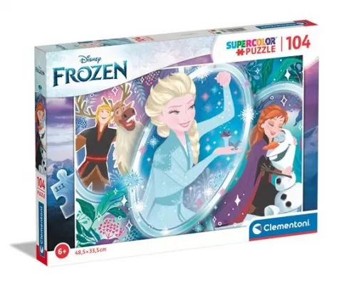 frozen - puzzle 104 pezzi