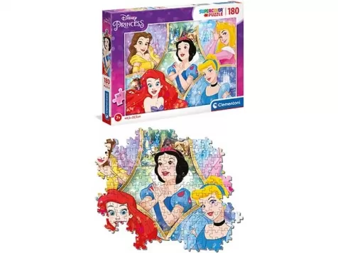 cinque principesse disney - puzzle 180 pezzi: 3