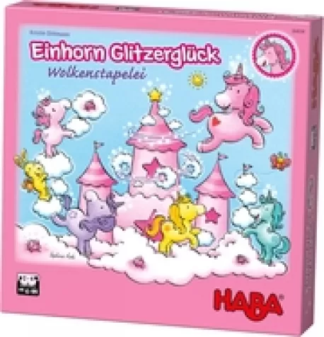 einhorn glitzergluck: wolkenstapelei - liocorno luccichino: pila di nuvole: 1
