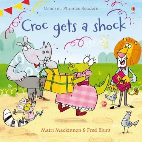 croc gets a shock. ediz. illustrata