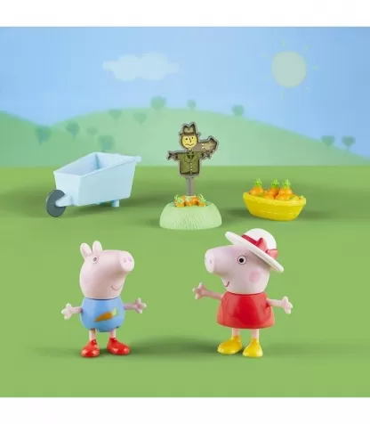 peppa pig - la famiglia di peppa - il giardino di peppa