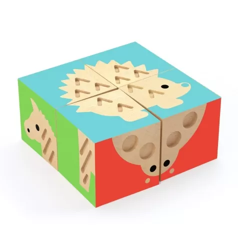 touch basic - cubi in legno per bambini: 1