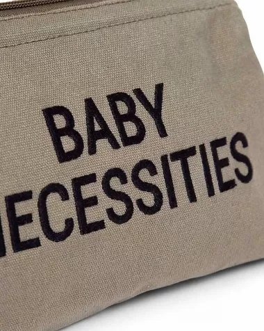 baby necessities - beauty case - 27 x 13 x 15 cm - kaki