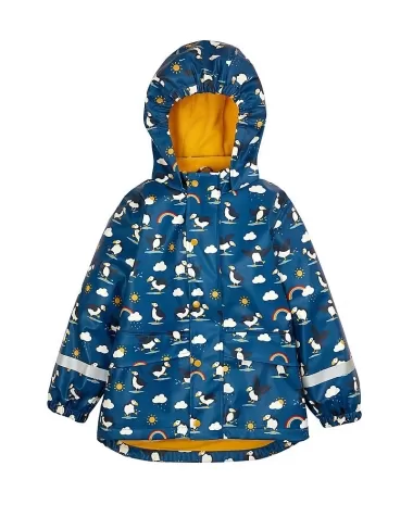 giacca impermeabile foderata puddle buster - pulcinella di mare - 5-6 anni: 1