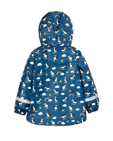 giacca impermeabile foderata puddle buster - pulcinella di mare - 5-6 anni: 2