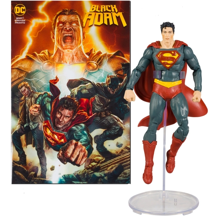 superman page puncher action figure 18cm