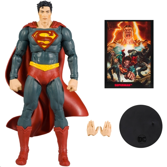 superman page puncher action figure 18cm