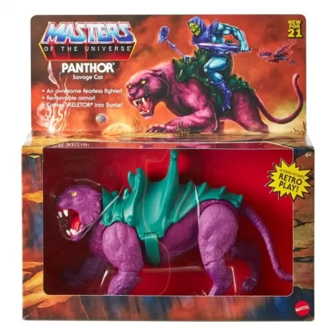 motu masters of the universe origins - panthor