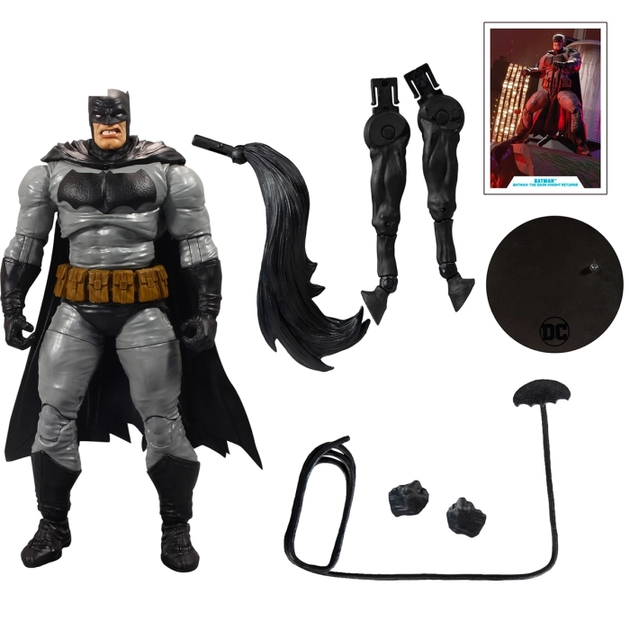 the dark knight returns - batman platinum edition action figure 18cm: 4
