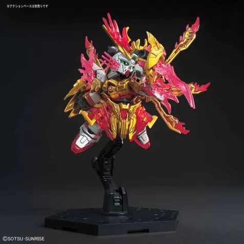 gundam world sangoku sokets - yan huang zhang fei god gundam