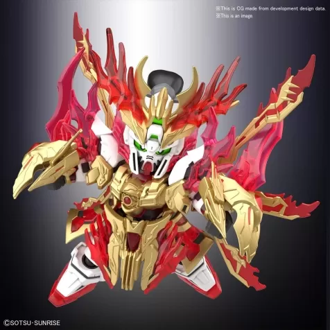 gundam world sangoku sokets - yan huang zhang fei god gundam