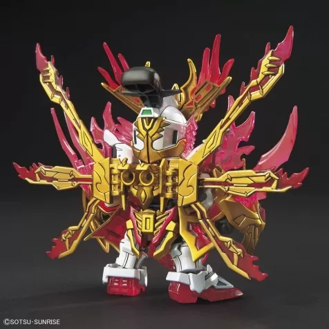 gundam world sangoku sokets - yan huang zhang fei god gundam