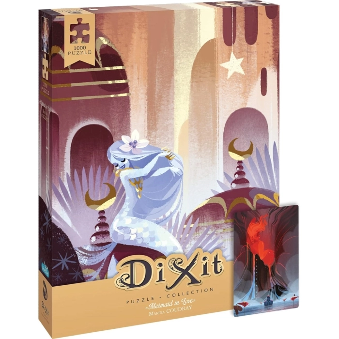 dixit puzzle - mermaid in love puzzle 1000 pezzi