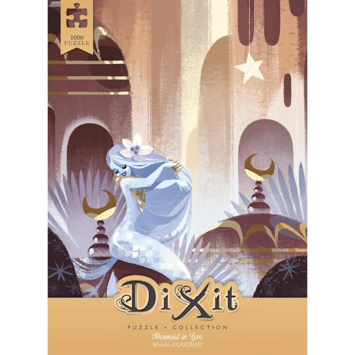 dixit puzzle - mermaid in love puzzle 1000 pezzi