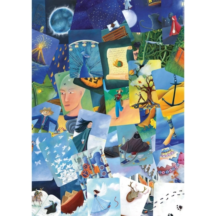 dixit puzzle - blue mishmash puzzle 1000 pezzi