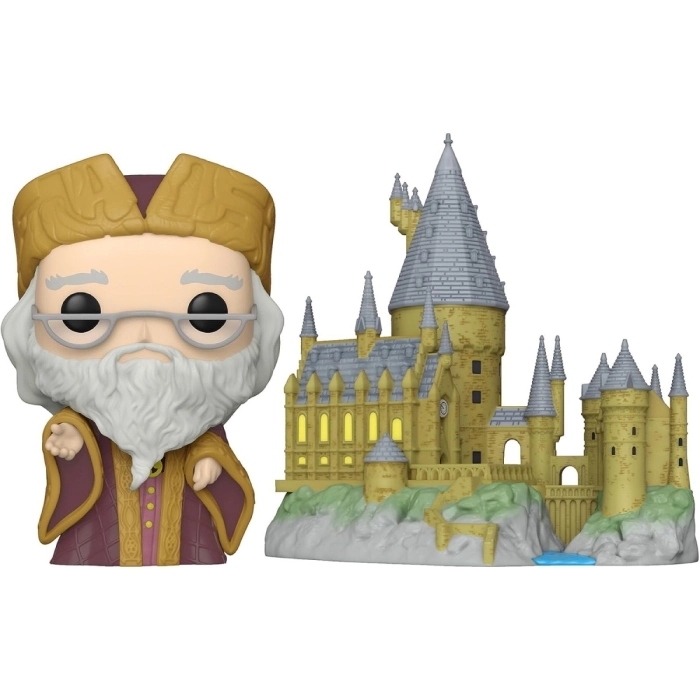 harry potter anniversary - dumbledore with hogwarts - funko pop 27: 2