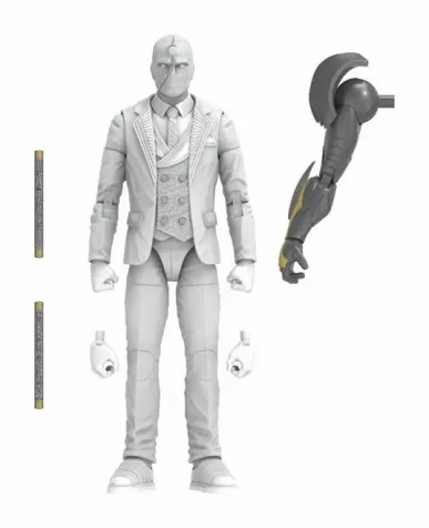marvel legends - moon knight - mr. knight - infinity ultron build-a-figure: 2
