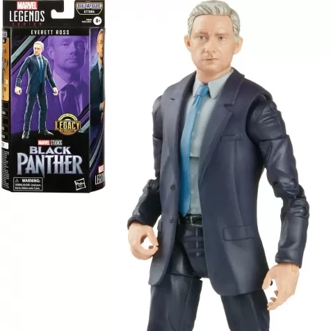 marvel legends series legacy collection - black panther - everett ross: 3