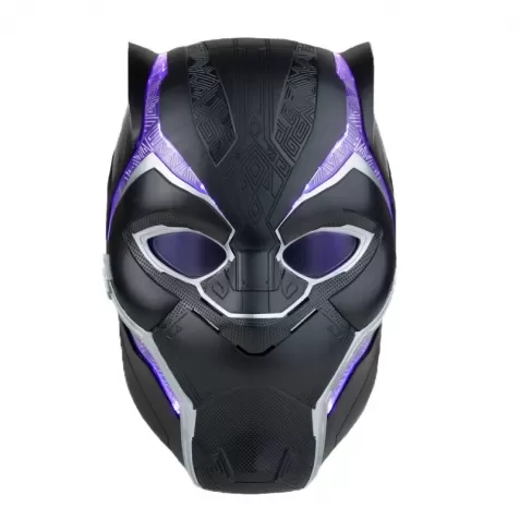 marvel legends - casco elettronico black panther replica con luci e suoni