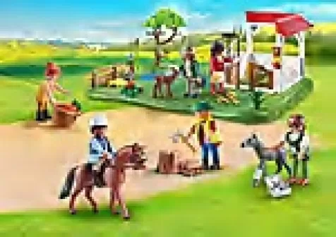 my figures: horse ranch