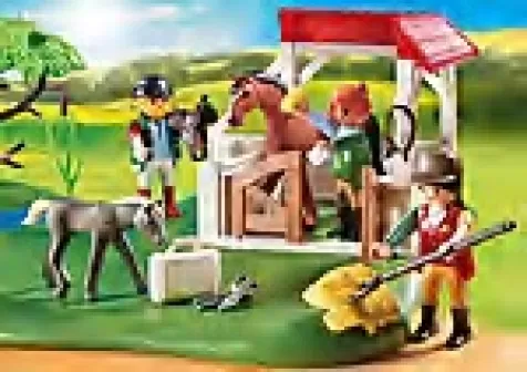 my figures: horse ranch: 5
