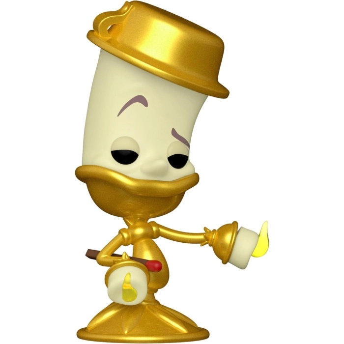 disney: the beauty and the beast - lumiere - funko pop 1136