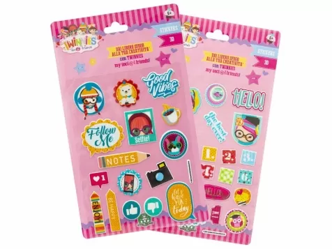 twinnies - sticker 3d