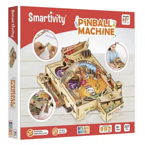 smartivity - pinball costruibile in legno