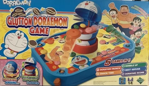 glutton doraemon - 5 giochi in 1