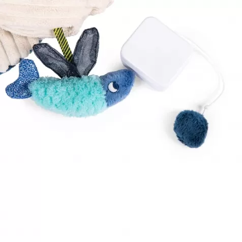 peluche musicale carillon balena, les aventures de paulie