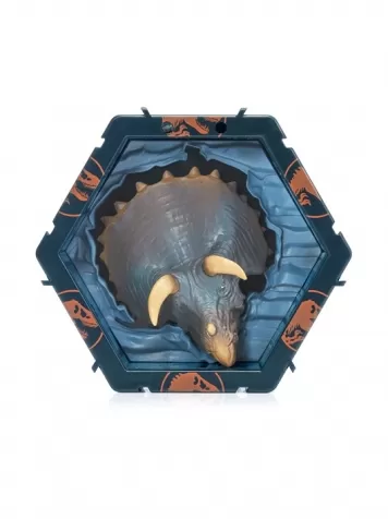 wow! pods - jurassic world - triceratopo