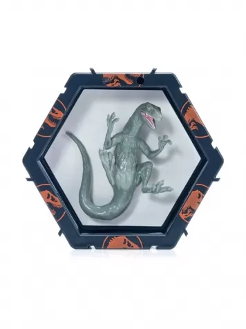 wow! pods - jurassic world - velociraptor blue