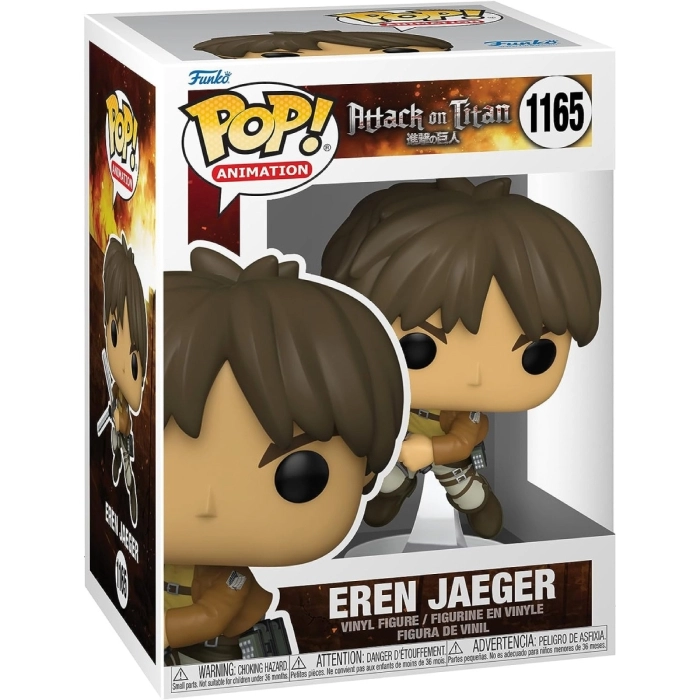 attack on titan - eren jaeger 9cm - funko pop 1165