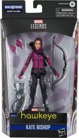 marvel legends - hawkeye - kate bishop - infinity ultron build-a-figure