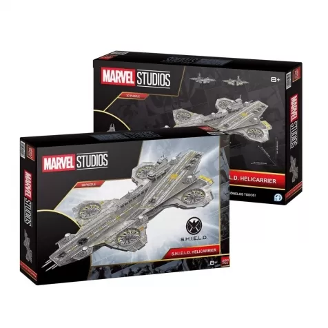 marvel avengers - helicarrier (medium) - puzzle 3d