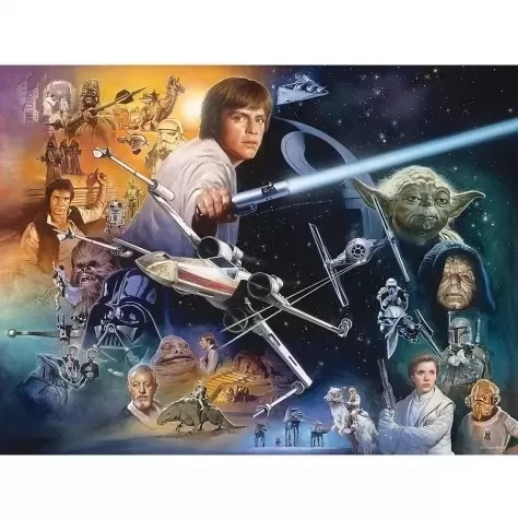 star wars - 3d puzzle in a tin - puzzle 300 pezzi