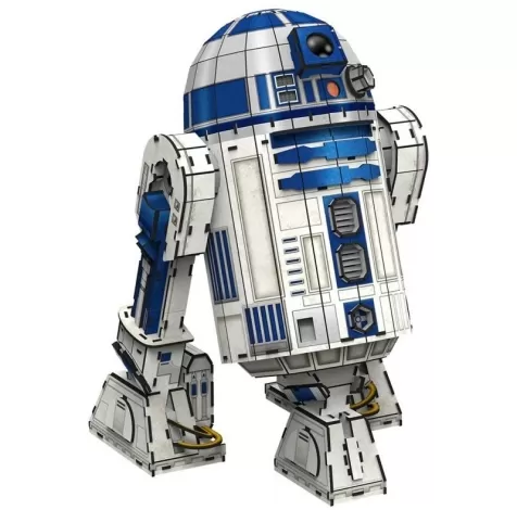 star wars - r2-d2 - puzzle 3d