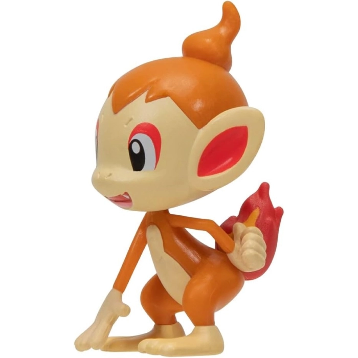 pokemon - clip n go - chimchar & poke ball