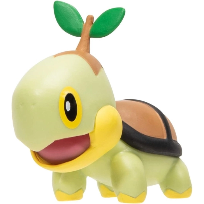 pokemon - clip n go - turtwig & poke ball