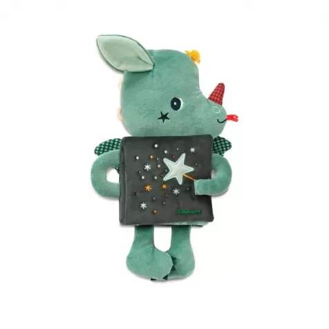 libriccino morbido con sonaglino joe il drago - si illumina al buio: 1