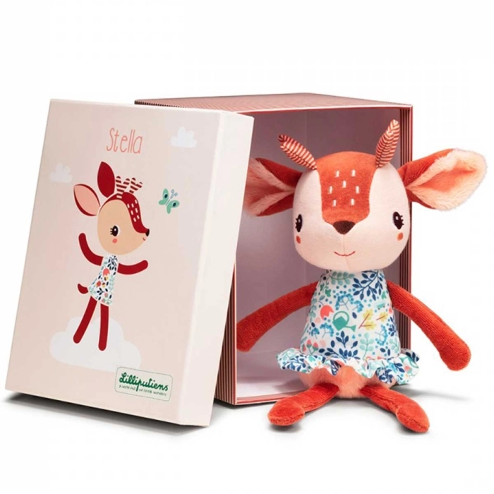 peluche coccolone stella il cerbiatto - 20cm