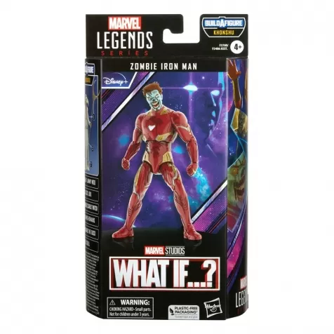 marvel legend - what if... - zombie iron man - khonshu - build a figure: 1