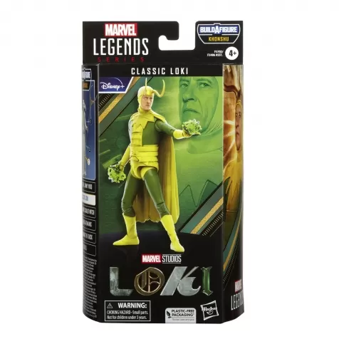 marvel legends - classic loki - khonshu - build a figure