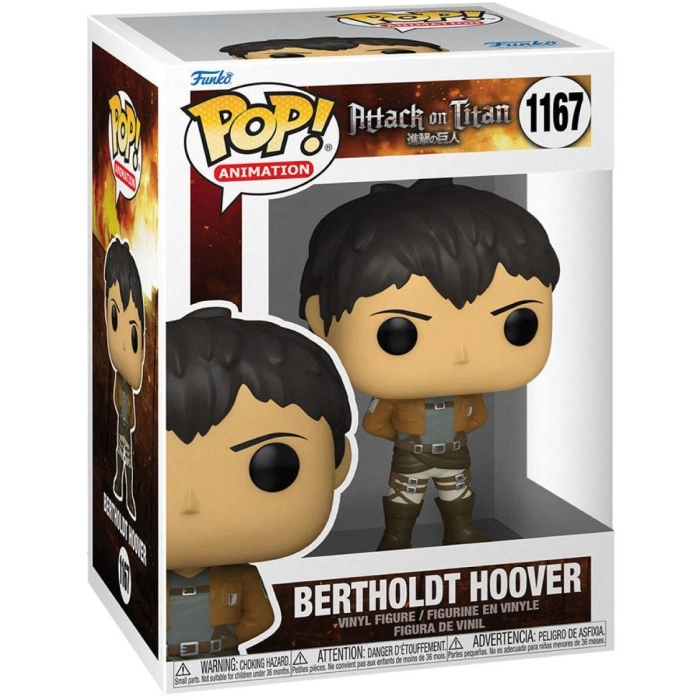 attack on titan - bertholdt hoover - funko pop 1167