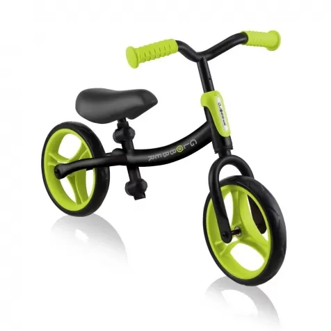 go bike - bicicletta da equilibrio nero/verde lime