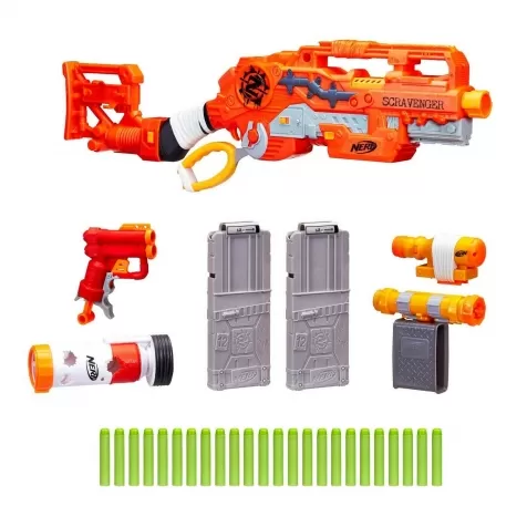 nerf zombie survival system scravenger