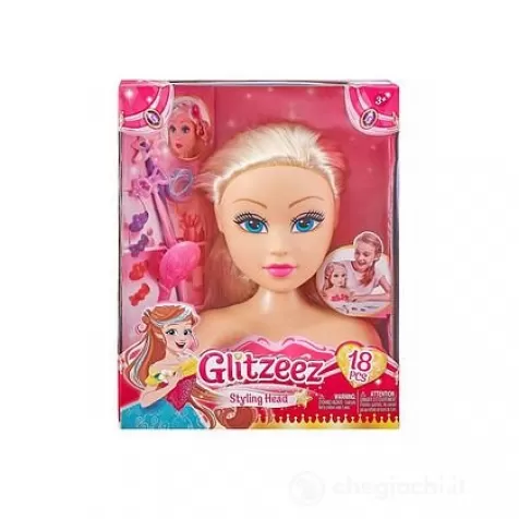 glitzeez styling head con accessori
