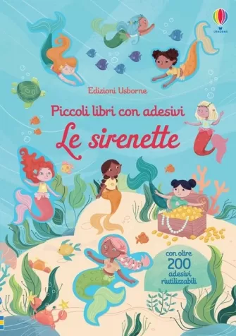le sirenette - piccoli libri con adesivi