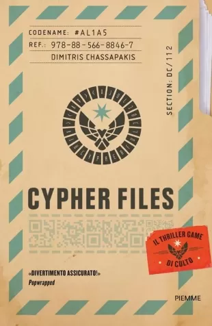 cypher files. il thriller game. con qr code